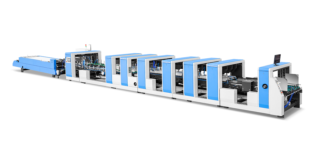 Automatic 4-6 Corner Folder Gluer (Servo System)